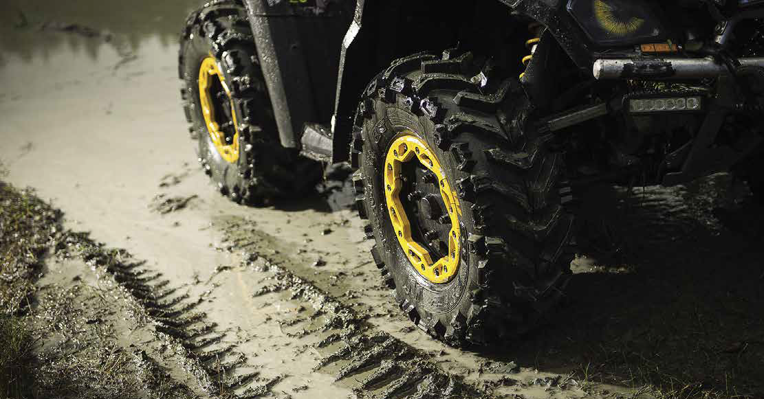 Uanset hvilket terræn, du foretrækker at køre på, har vi de perfekte dæk til dig og din ATV.