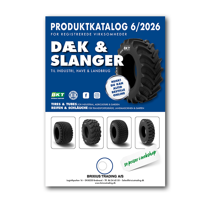 Blå produktkatalog Brixius trading 2026