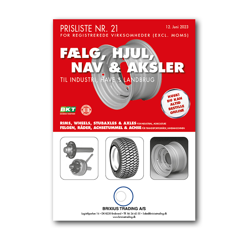 Rød priskatalog 2023